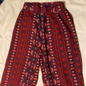 Patterned Pants